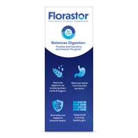 Florastore Dual Action ProbioticSupplement: The Last Probiotic You'lEver Need TM