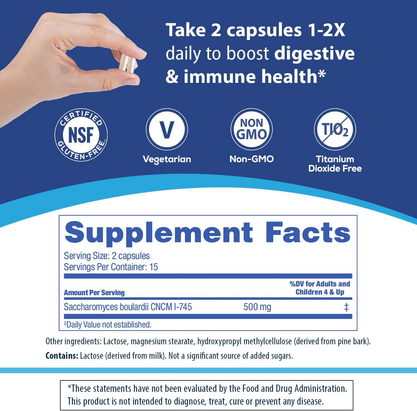 Florastore Dual Action ProbioticSupplement: The Last Probiotic You'lEver Need TM